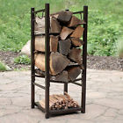 Qx-flrh-bronze Sunnydaze Decor Indoor Outdoor Fireside Log Rack With 819271025199 Qx-flrh-bronze Sunnydaze Decor Indoor Outdoor Fireside Log Rack With 819271025199