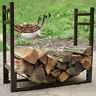 Qx-lrkh-bronze Sunnydaze Decor Bronze Firewood Log Rack With Kindling 819271025205