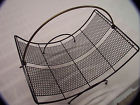Rack Prices Vintage Wrought Magazine Iron 1950 Metal Log Mesh