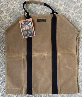 8541800374 Readywares Waxed Canvas 16oz Firewood Log Carrier 39 Inch X18
