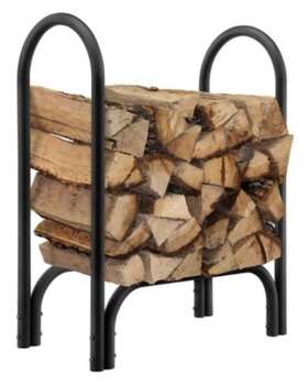 H063b-e Redstone Log Rack Black 2 Ft. Length