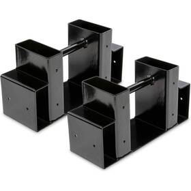 Righthand Rhlwodbrk10 Adjustable Firewood Rack Brackets Kit Heavy Duty Steel Log Set