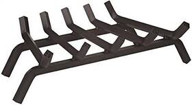 Rocky Mountain Goods 758913611768 Heavy Duty Fireplace Grate - Solid Metal Bar Log Holder With 3/4 Inch Bars