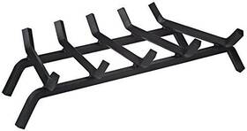 Rocky Mountain Goods 758913611775 Heavy Duty Fireplace Grate - Solid Metal Bar Log Holder With 3/4 Inch Bars
