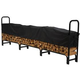 5027763 Roughneck 12ft. Firewood Rack With Cover 3300-lb. Capacity Steel