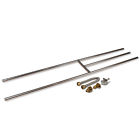 Sd-h-48 Vivid Heat Fire Feature Pit Fireplace Burner Stainless Steel