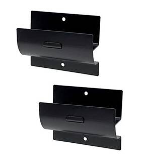 Gmh-01-2p Sft Inc. Gmh01-2p 4-in Steel Wall Mount Ladder And Wheelbarrow Hanger Matte Black