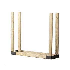 Shelter 445045888870 Adjustable Black Log Rack Bracket Kit