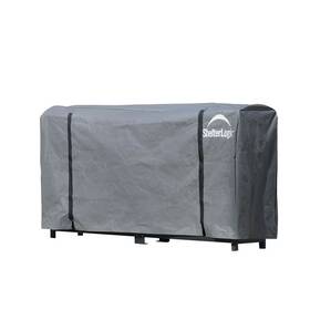 2-zip Shelterlogic 445033381314 8 Ft. W X 3 H 1 D Universal Full-length Firewood Rack Cover With