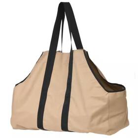 Shelterlogic 445045797721 Firewood Carrier Bag Extra Large 31 Inch X 11 22 Tan
