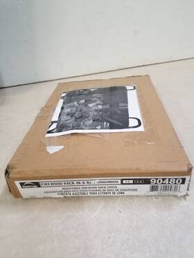 Shelterlogic 677599904806 Firewood Rack-in-a-box 8ft Universal Full Length Cover #90480