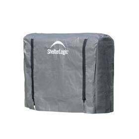 2-zip Shelterlogic 711182022123 4 Ft. W X 3 H 1 D Universal Full-length Firewood Rack Cover With