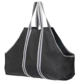 Shelterlogic 726084896284 Firewood Carrier Bag Large 28 Inch X 9 18 Black/gray