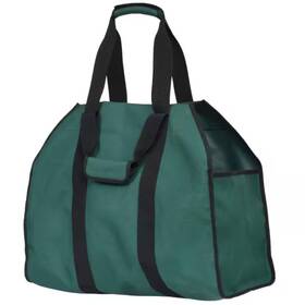Shelterlogic 744110240931 Firewood Carrier Bag Heavy-duty 24 Inch X12 X 20 Green