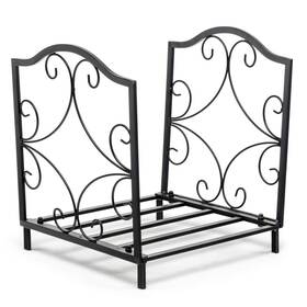 4579 Slickblue 746644461578 Heavy-duty Steel Firewood Log Rack