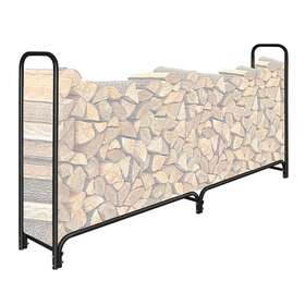 Snugniture 663580768540 8ft Outdoor Firewood Rack Steel Tubular Wood Racks Easy Assemble