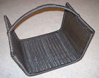 Sophia Grandinroad Woven Wicker Log Magazine Paper Holder Steel Frame New In Box 89 843259030639