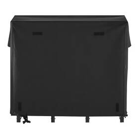 Spca 445009583575 4 Ft. Heavy Duty Outdoor Firewood Rack With Waterproof Cover Steel Log Holder F