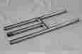 Ss-h-18 Stainless Steel H-style Regency Fireglass Fireplace Fire Pit H Burner 18 X 6 Pipe Replacement