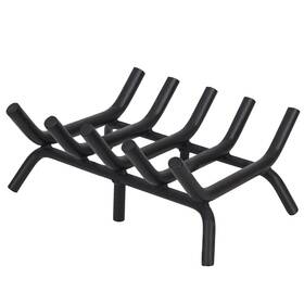 Stboo 974475590684 Fireplace Grate 17inch Heavy Duty - Log Holder Fire Place C