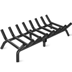 Stboo 974475590707 Fireplace Grate 24inch Heavy Duty - Log Holder Fire Place C