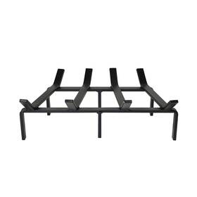 Steelfreak 100013404403 Heavy Duty Steel Fireplace Grate Rectangular/non-tapered - Made In The Usa