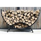 Storage Duty Included Crescent Heavy Rack Firewood Cover Holder Outdoor