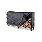 Storage Log Cover Landmann Foot Rack Holder Wood Firewood 8 Fitted Fire