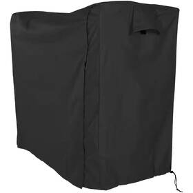 Sunnydaze 313109595521 5 Ft. Firewood Log Rack Cover In Black