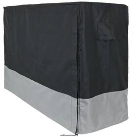 Ny-246 Sunnydaze Decor 6 Ft Heavy-duty Polyester Firewood Log Rack Cover - Gray/black By