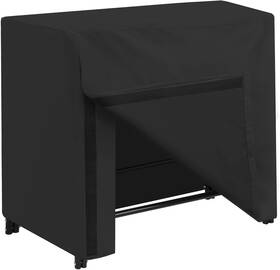 Sunpatio 445033338318 Outdoor Firewood Cover For 4-feet Log Rack Heavy Duty Waterproof