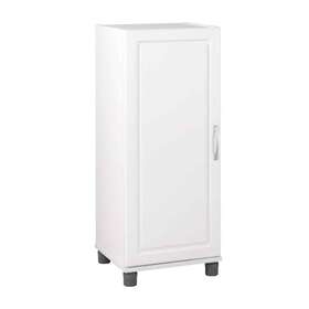 Hd06384 Systembuild Garage Cabinet 16 Inch X 38 15 Freestanding Particleboard Wood White
