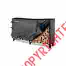 T000zhkld4d Landmann 8 Foot Firewood Log Rack With Fitted Cover Steel Wood Holder Storage Fireplace 704407870920
