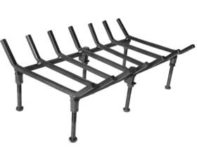 Tafeida 607816634315 Tafieda Fireplace Grate. 24 Inches Heavy Duty Solid Steel Log Holde