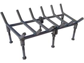 Tafeida 607816634322 Tafieda Fireplace Log Holder. 18 Inches Heavy Duty Solid Steel Grat