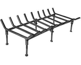 Tafeida 607816634339 Tafieda Fireplace Grate. 30 Inches Heavy Duty Solid Steel Log Holder