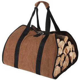 Tenn Well 613072589542 Firewood Carrier 38in X 18in 16oz Waxed Canvas Log For Woo