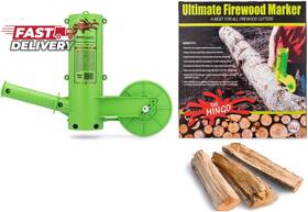 The Mingo 744110199727 Ultimate Firewood Measuring Tool - Chainsaw Fire Wood Marking Wit