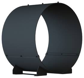 Therackco. 608037026347 Circular Firewood Rack For Wood Storage Metal Fireplace