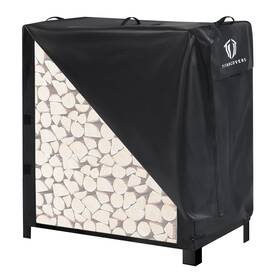 600d Titancovers 753504968474 4ft Firewood Rack Cover Heavy Duty Oxford Log Waterproof Windproof