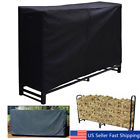 Tle691477 Unbranded Black Firewood Log Rack Polyester Covers Home Garden Patio