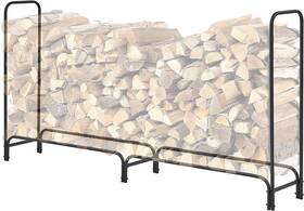 Tmee 445020564515 8ft Firewood Rack Outdoor Heavy Duty Log Storage Holder