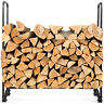 Topb003070 Topbuy Outdoor Firewood Log Rack Metal Lumber Piles 6722993536260