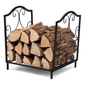 Topb006394 Topbuy Fireplace Firewood Rack Heavy Duty Small Holder For