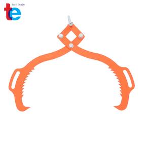 Tr66612 Turitrade 28 Inch Heavy Duty 2 Claw Timber Log Lifting Tongs For Hook Red