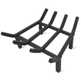 Twentynext 974454461011 Fireplace Grate 14 Inch Heavy Duty Solid Steel Fire For