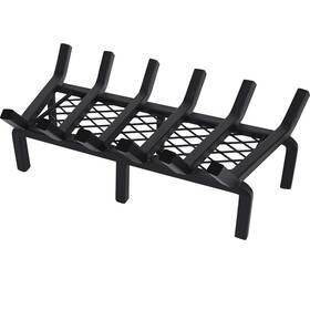 Tpf21-162-c-20 Twentynext 20 Inch Fireplace Grate With Ember Retainer Cast Iron Log Fir