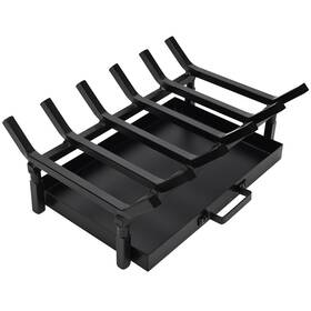 Tpf23-205-18 Twentynext Fireplace Grate 17 Inch With Tray Ash Pan Log Holder Easy