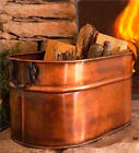 53648229500 Tyxaxjfovj Plow Hearth Large Firewood Bucket Bin Fireplace