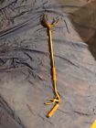 Unbranded Brass Log Grabber Fireplace Tool Wood Hold Hand Claw